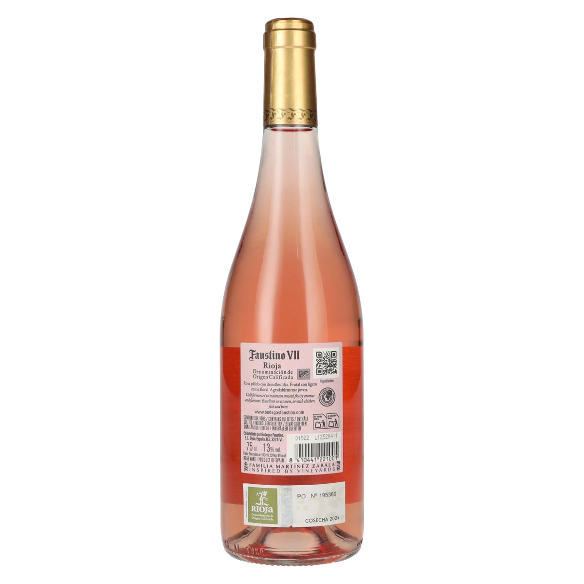 Faustino VII Rosado Rioja AOC 2024 13 % vol. 0,75 l