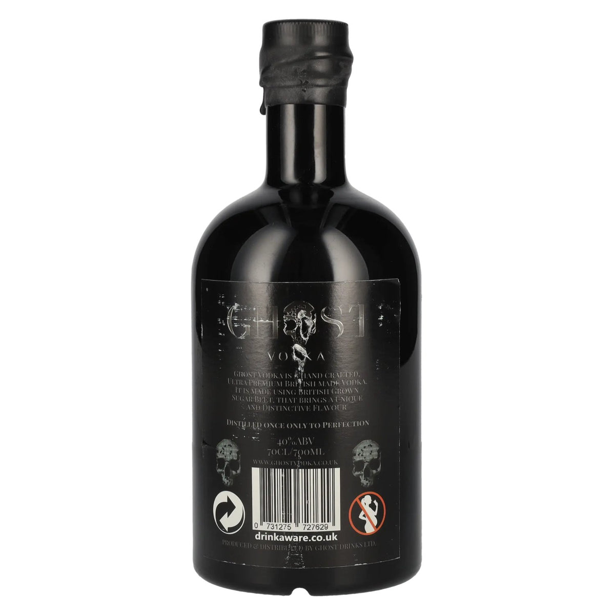Ghost Vodka The Silver Skull 40 % vol. 0,7 l