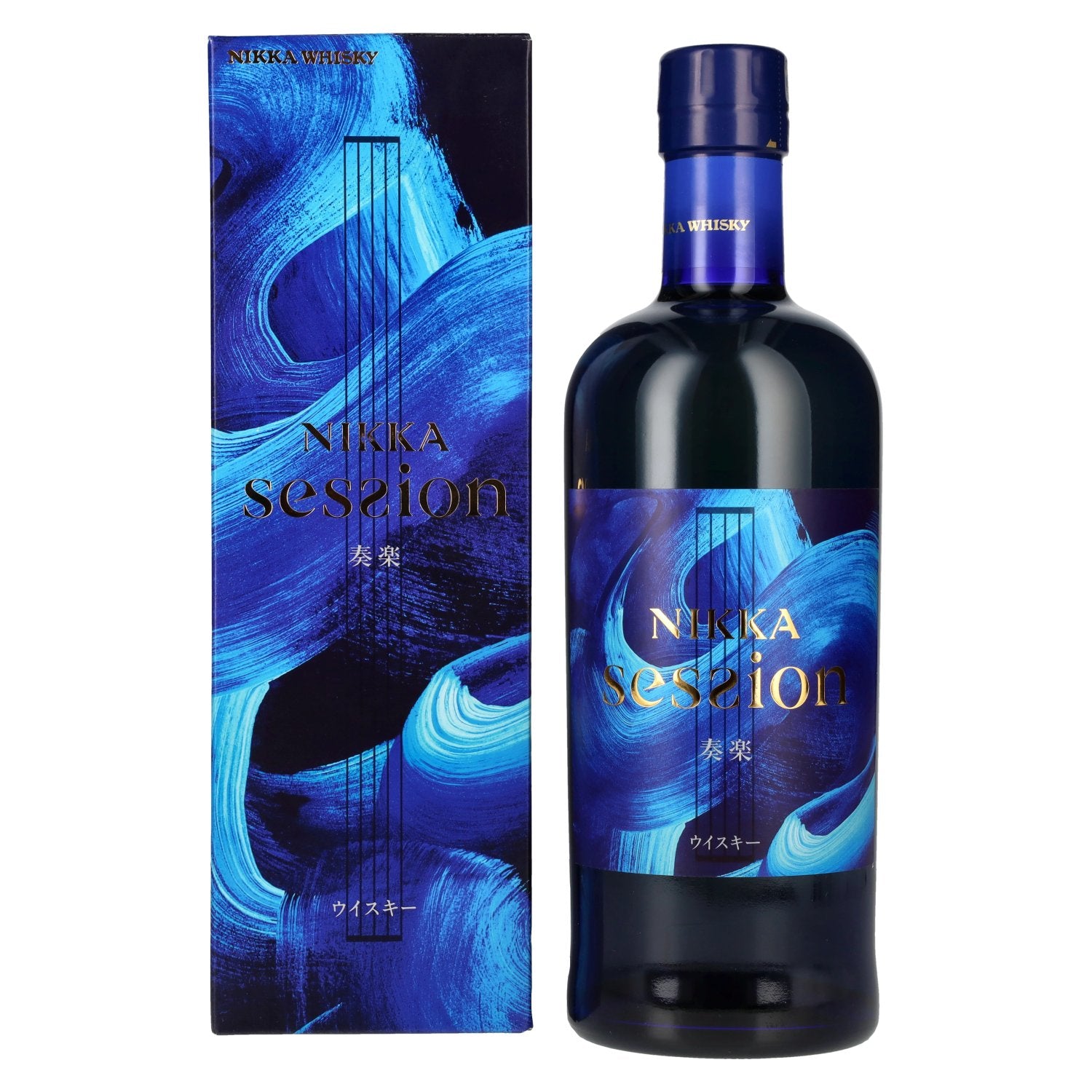 Nikka SESSION Blended Whisky 43% Vol. 0,7l in geschenkverpakking