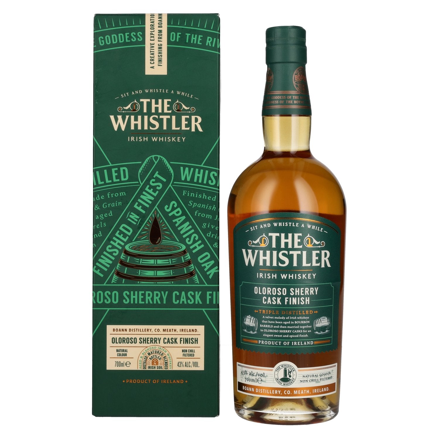 The Whistler Whiskey OLOROSO SHERRY CASK FINISH 43% Vol. 0,7l in gift box