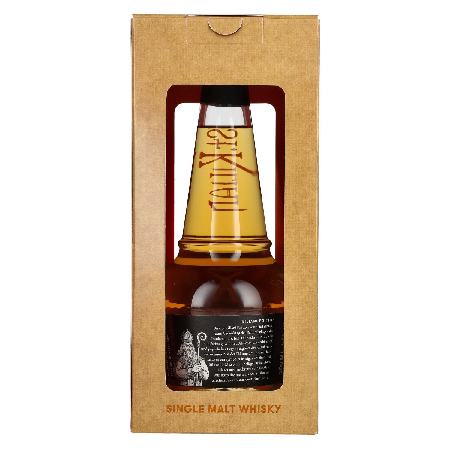 St. Kilian Kiliani Edition BONIFATIUS Single Malt Whisky 46% vol. 0.5 l in a gift box