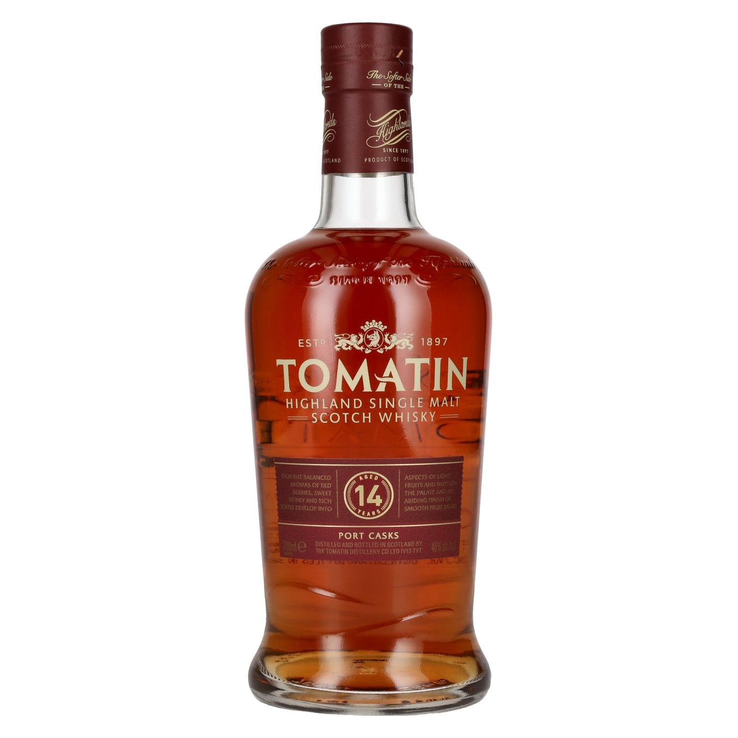 Tomatin 14 Years Old PORT CASKS 46% Vol. 0,7l