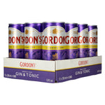Gordon's Gin London Dry &amp; Tonic 6.4% ABV, 12 x 0.25l tins (deposit required)
