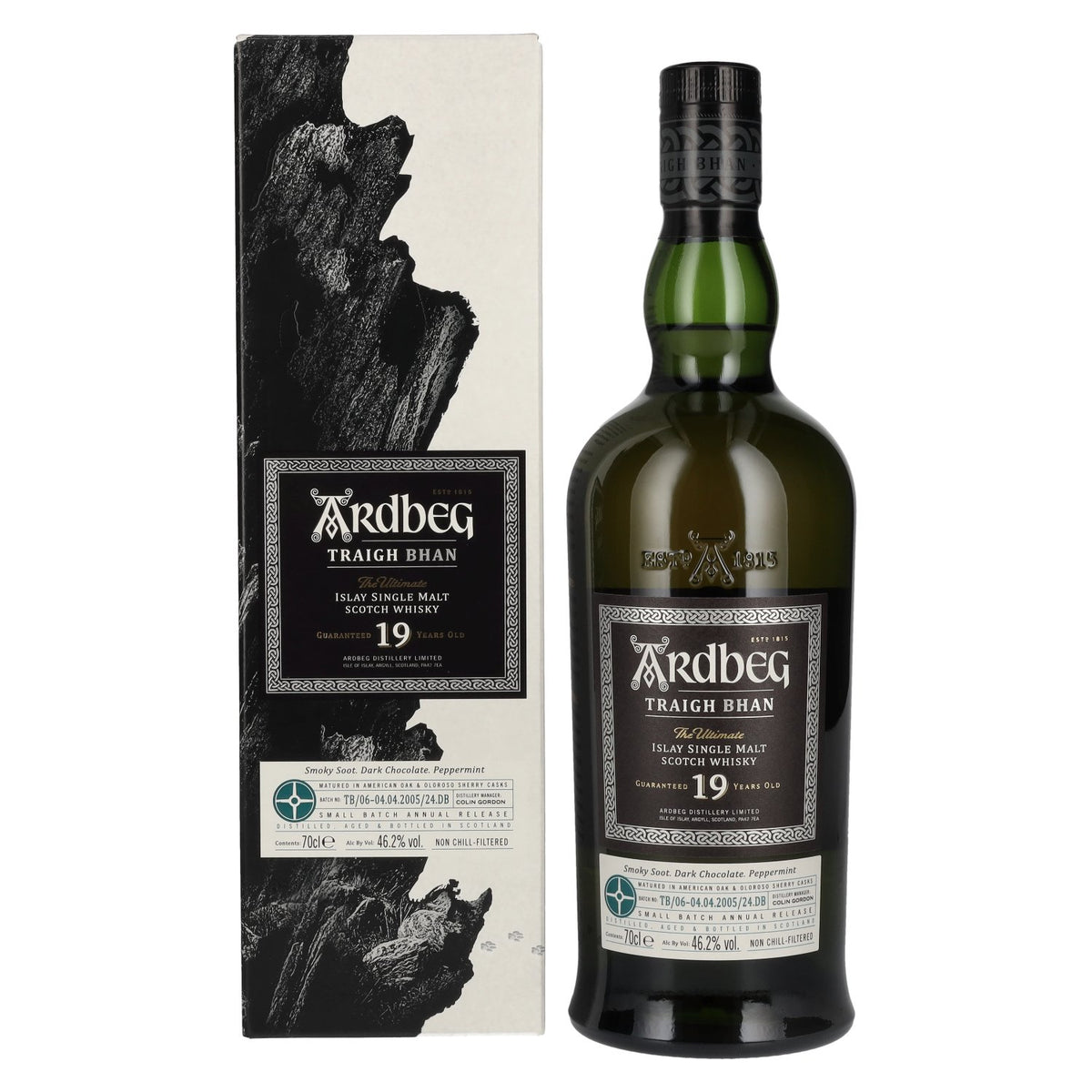 Ardbeg TRAIGH BHAN 19 Years Old Batch No. 6 46,2% Vol. 0,7l in gift box