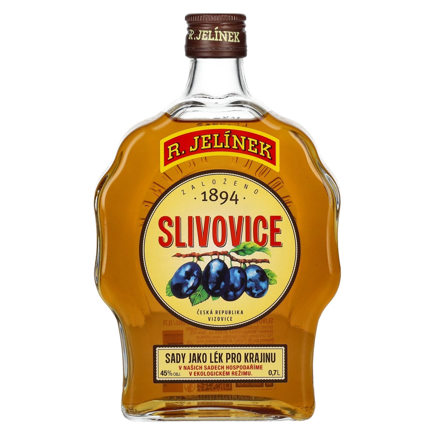 R. Jelínek Slivovice GOLD Pruim 45% Vol. 0,7l