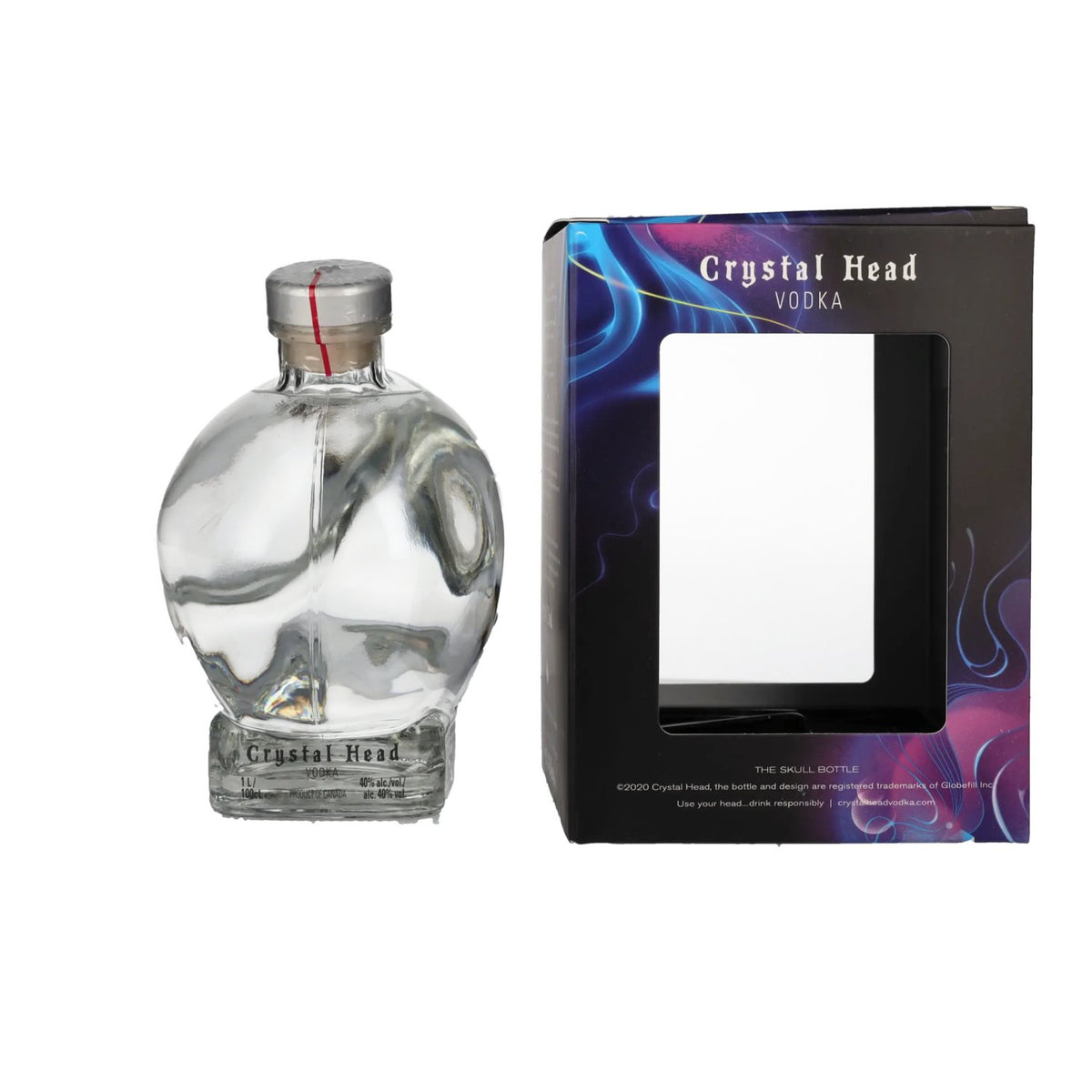 Crystal Head Vodka 40% Vol. 1l in Geschenkbox