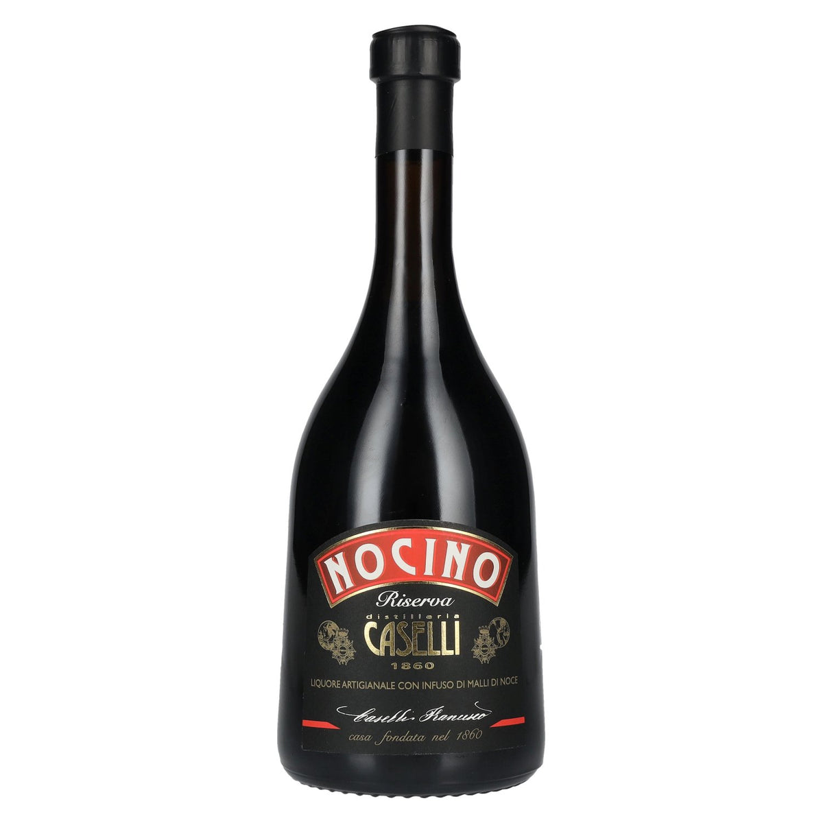 Caselli NOCINO Liquore artigianale con infuso di malli di noce 40% Vol. 0,7l