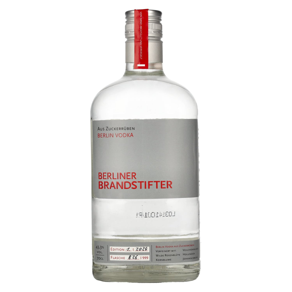 Berliner Brandstifter Wodka 43,3% Vol. 0,7l