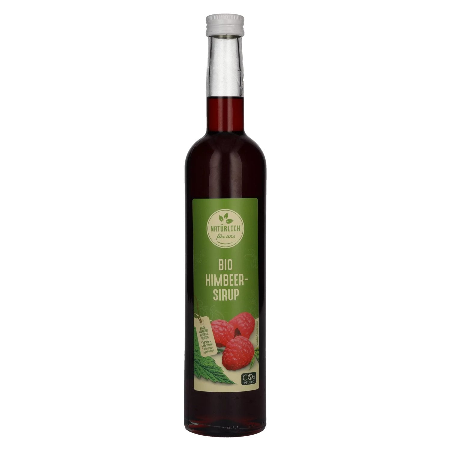 Naturellement pour nous Sirop de framboises bio 0,5l