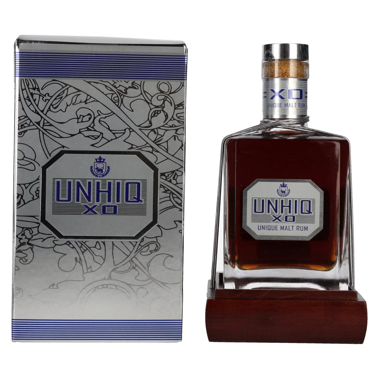 Unhiq XO Unique Malt Rum 42% Vol. 0,5l en boîte cadeau