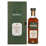Bushmills 21 Years Old RARE Single Malt Irish Whiskey 46% Vol. 0,7l in Geschenkbox