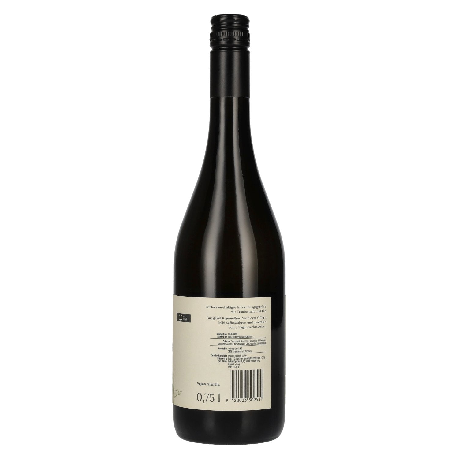Schwarzböck Null Bock Null Alkohol Weiß prickelnd 0,75l