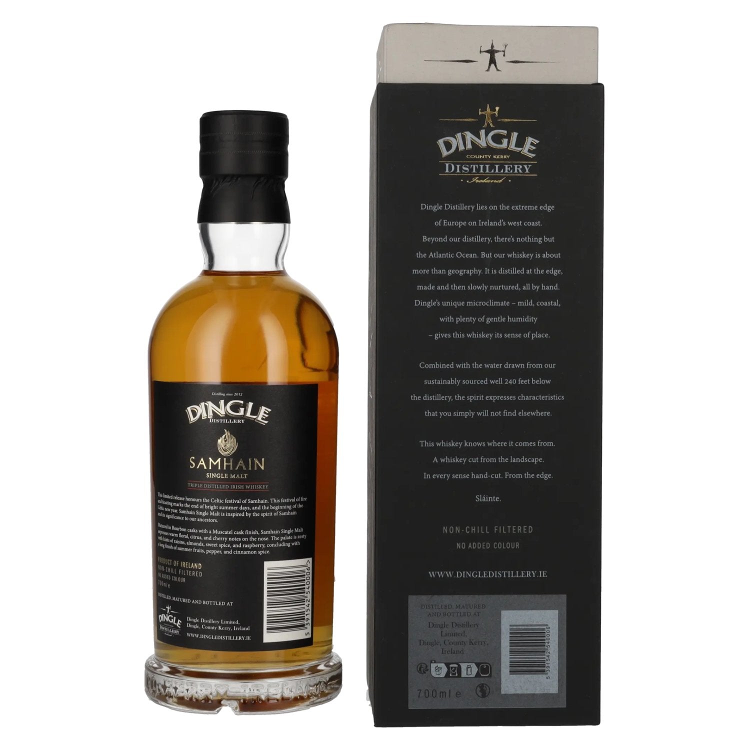 Dingle SAMHAIN Single Malt Irish Whiskey Triple Distilled 50,5% Vol. 0,7l in geschenkverpakking