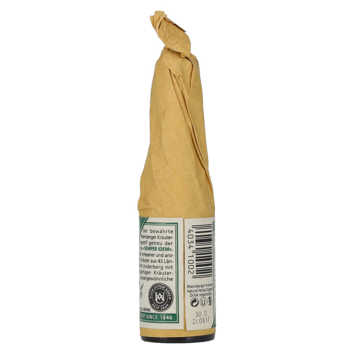 Underberg Natural Herbal Digestif 44% vol. 30 x 0,02 l
