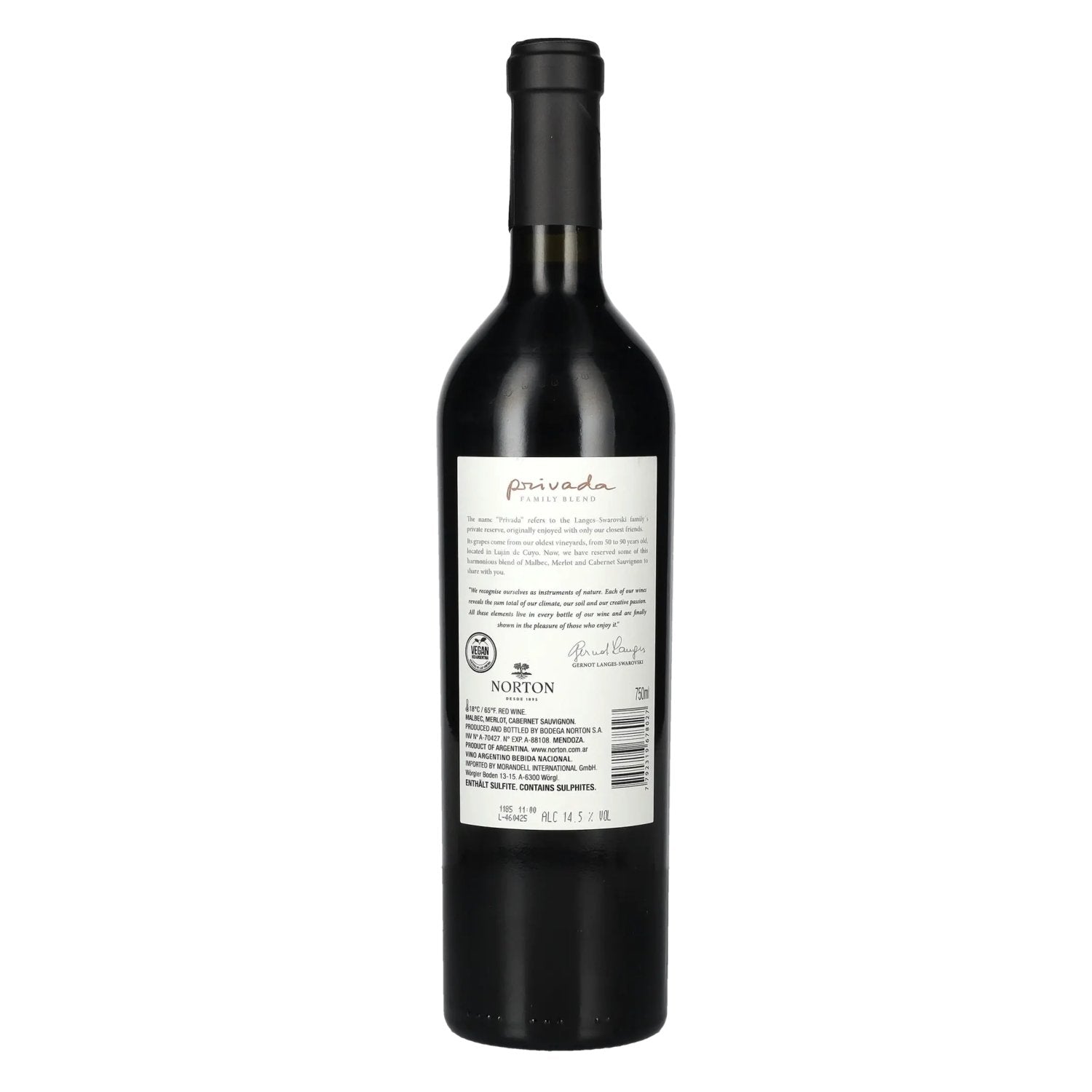 Bodega Norton Privada Family Blend 2023 14,5% vol. 0,75l