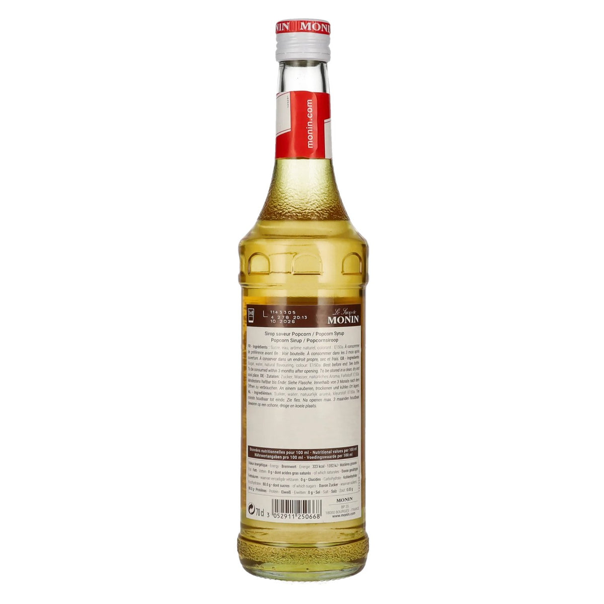 Monin POPCORN Syrup 0.7l