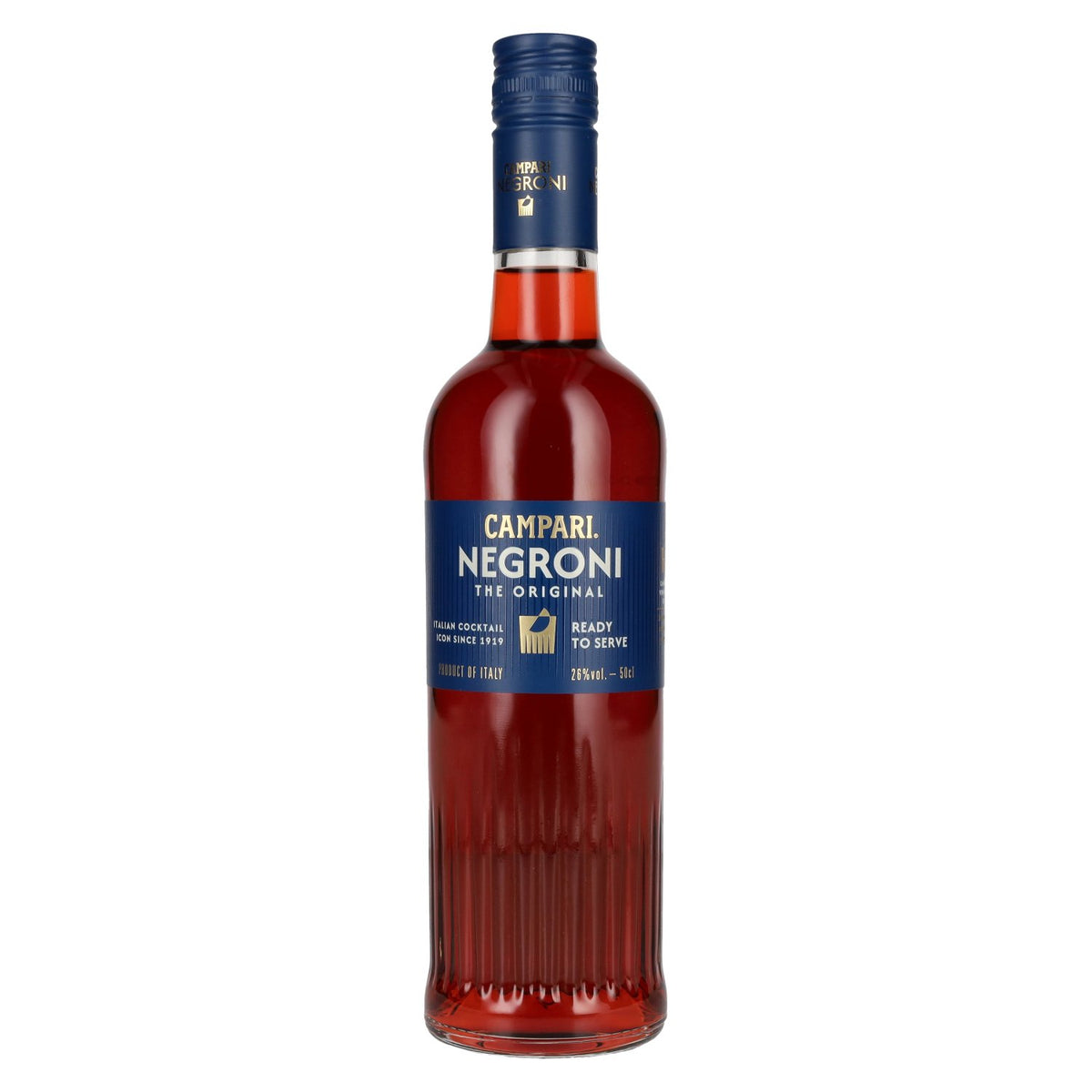 Campari NEGRONI The Original, klaar om te serveren, 26% vol., 0,5 l