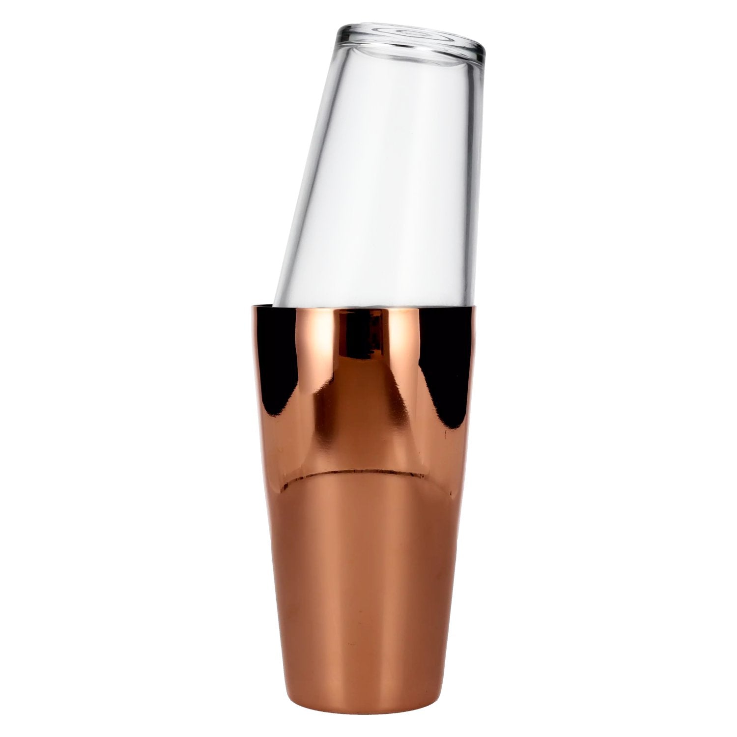 APS Boston Shaker copper 2-piece with glass