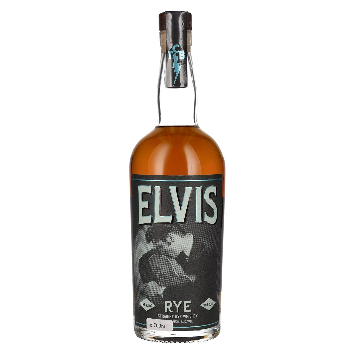 Elvis THE KING Straight RYE Whiskey 45% vol. 0,7 l