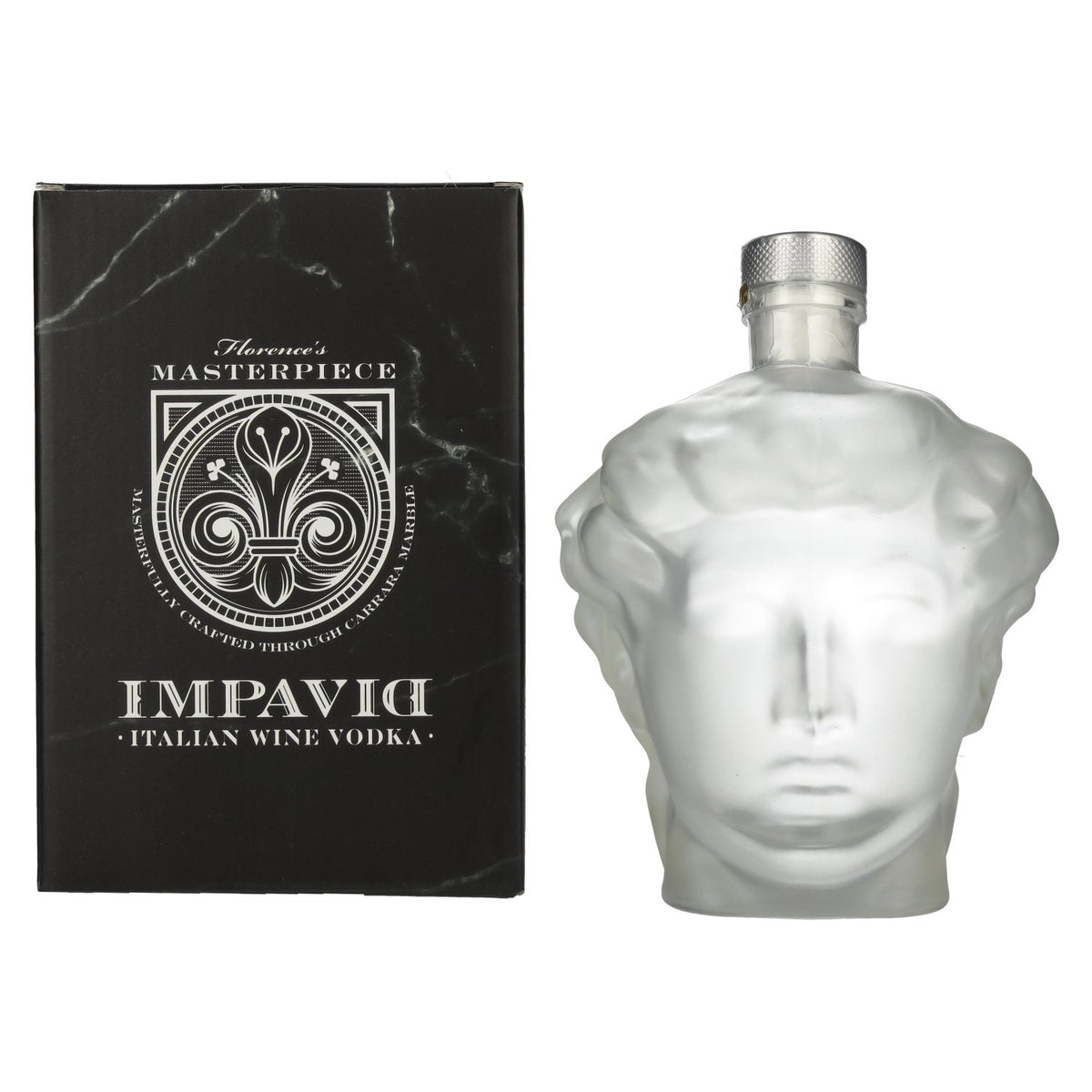 Impavid Italian Wine Vodka 40% vol. 0,7 l in geschenkverpakking