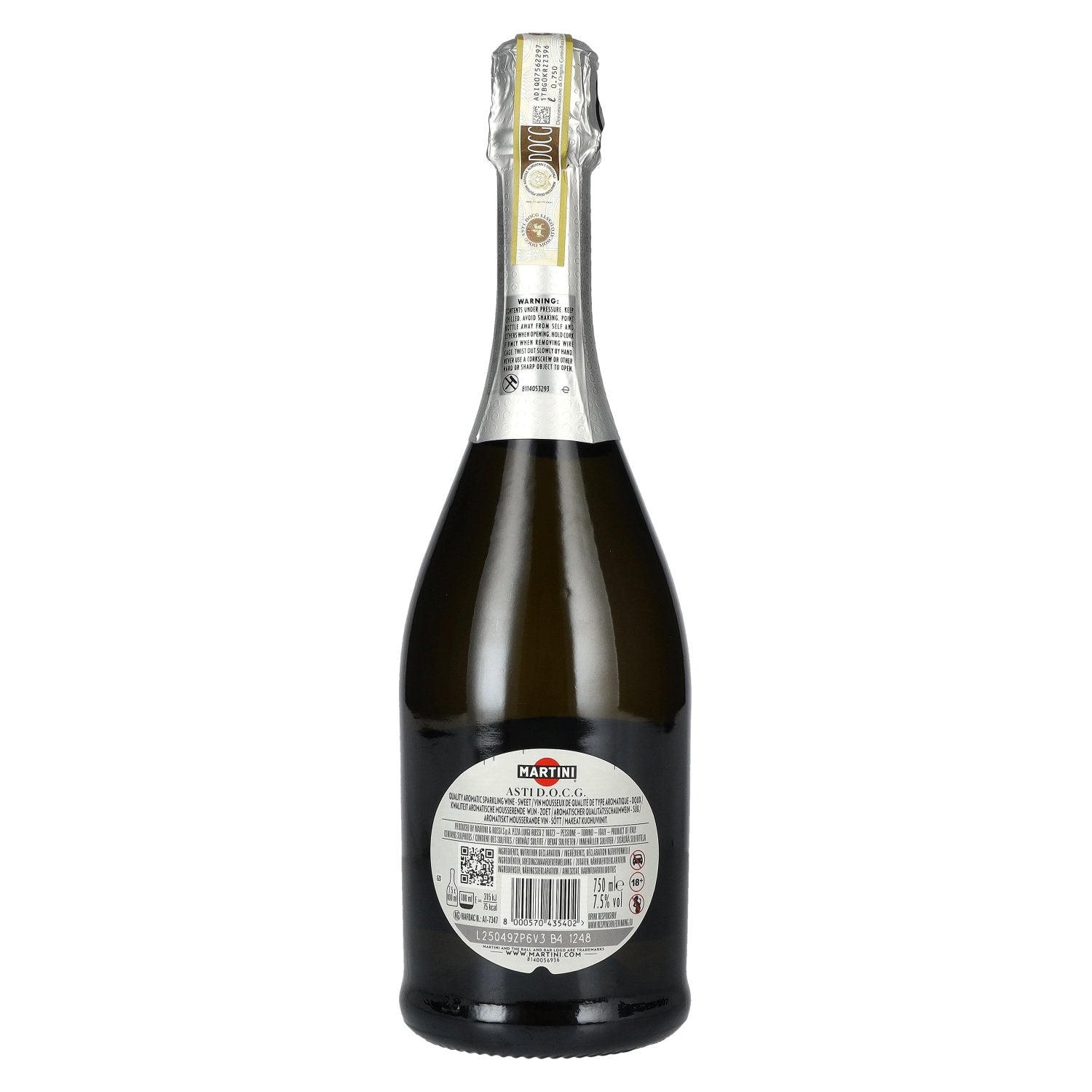Martini Sparkling Wine ASTI DOCG 7,5% Vol. 0,75l