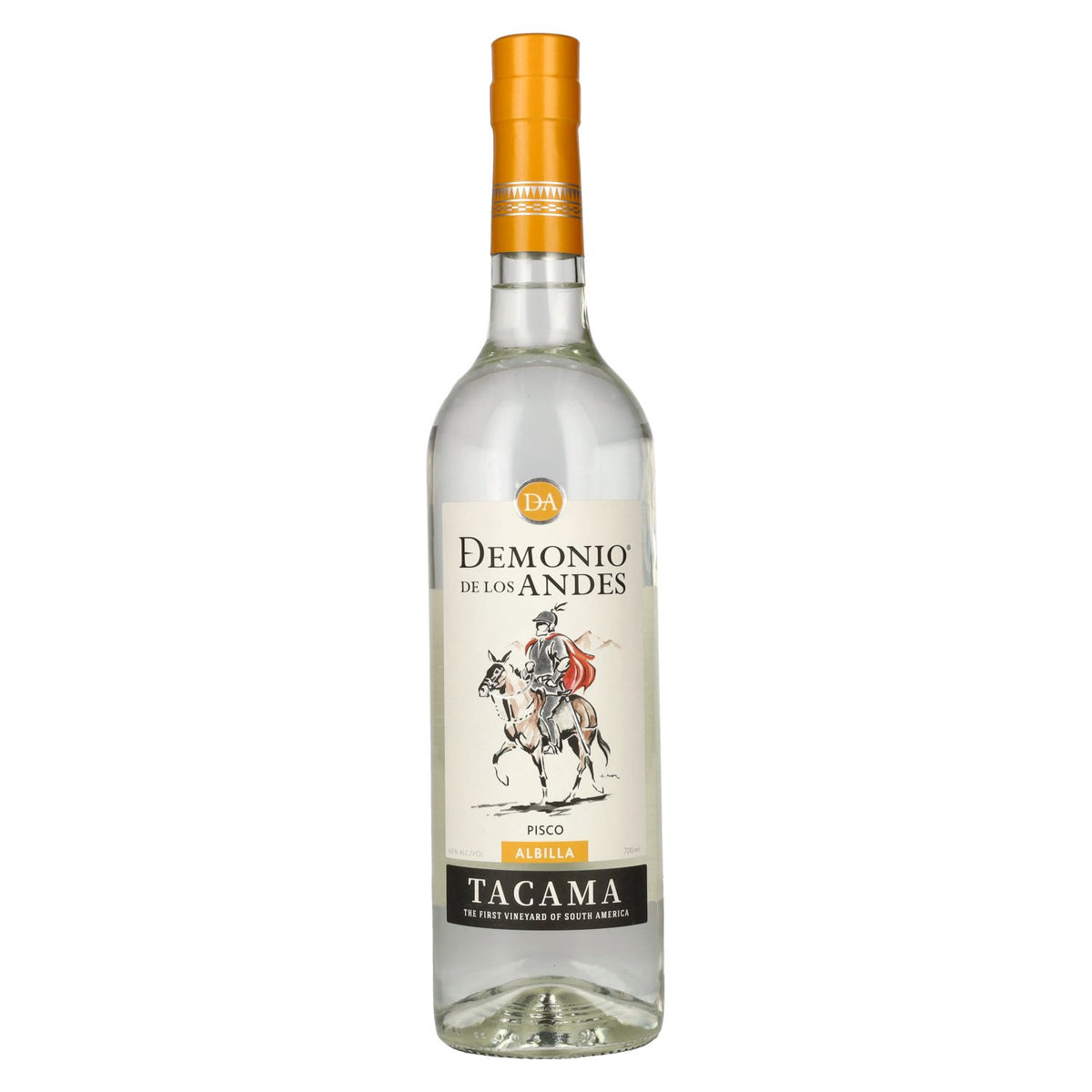 Tacama Demonio de los Andes ALBILLA Pisco 40 % vol. 0,7 l