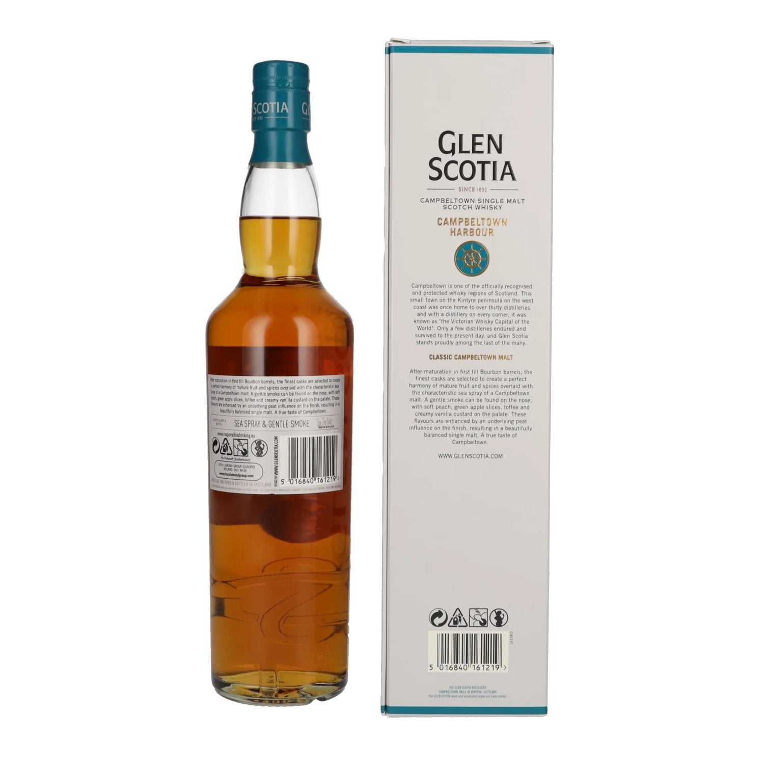 Glen Scotia Campbeltown HARBOUR Single Malt 40% Vol. 0,7l in gift box