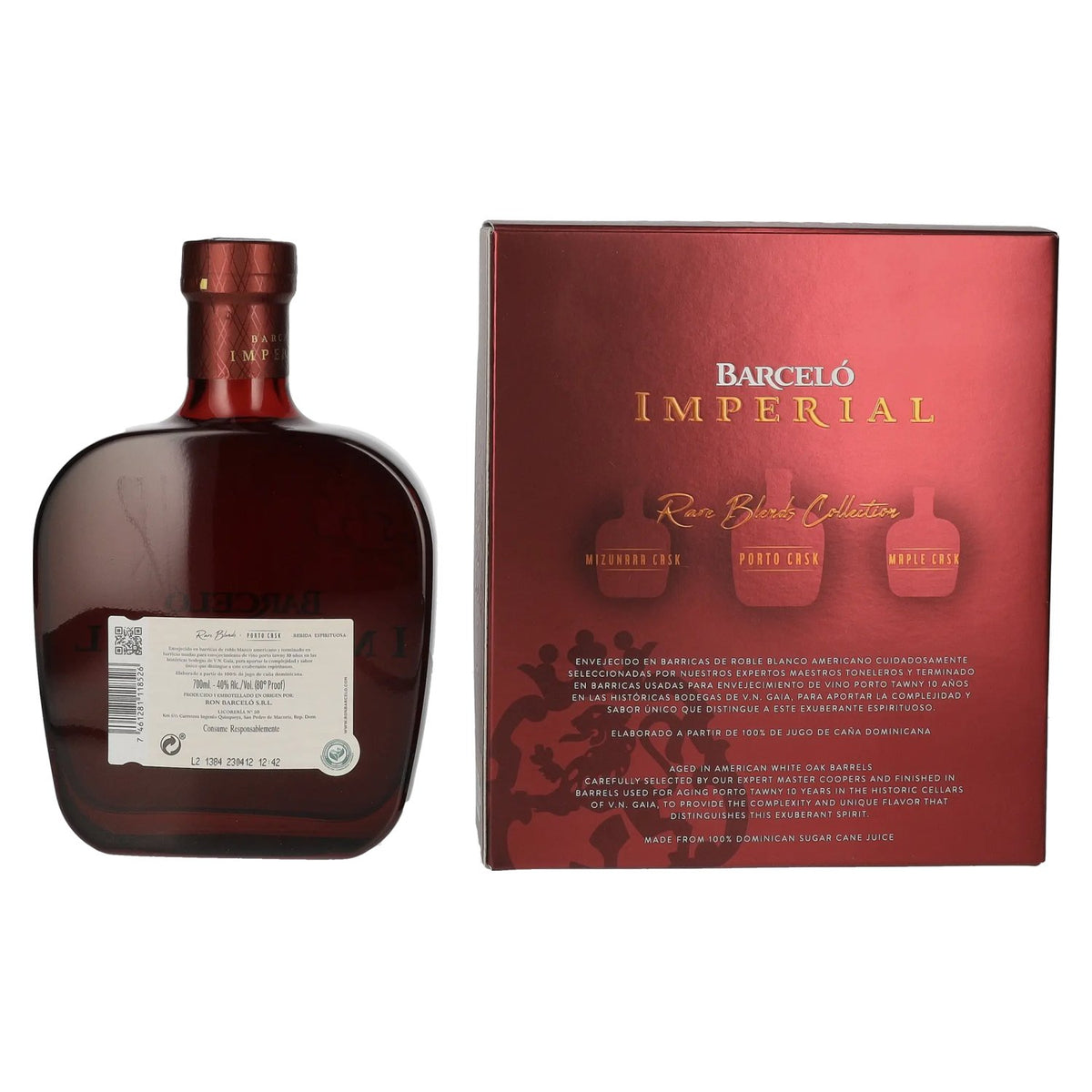 Barceló Imperial Rare Blends Porto Cask 40% Vol. 0,7l in gift box
