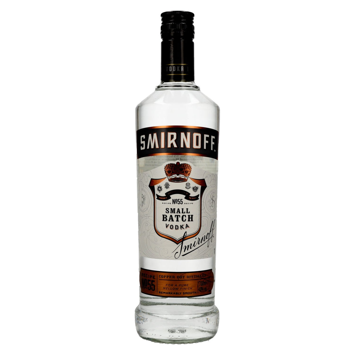 Vodka Smirnoff Black Small Batch 40 % vol., 0,7 l