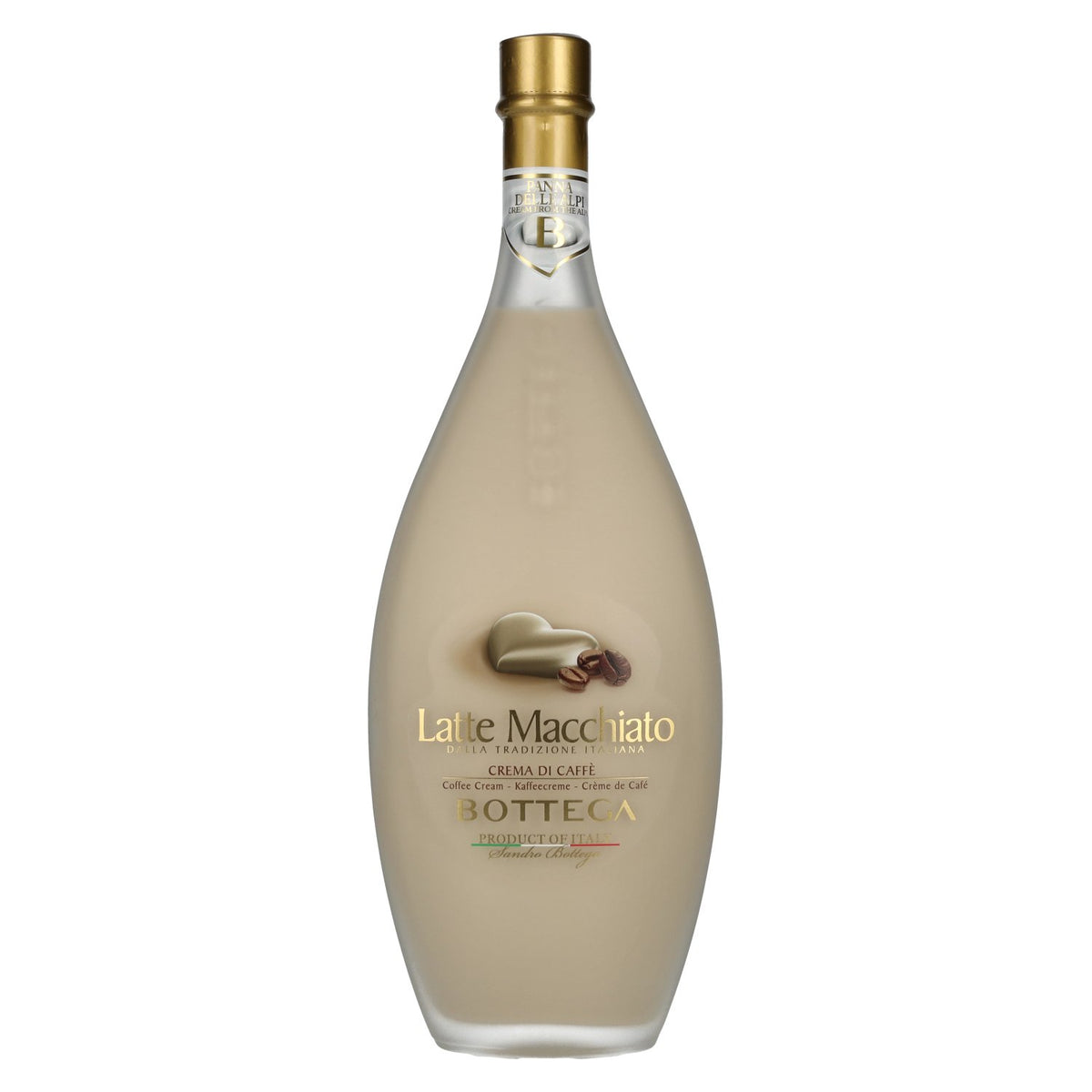 Bottega LATTE MACCHIATO Crème de café et grappa 15 % vol. 0,5 l