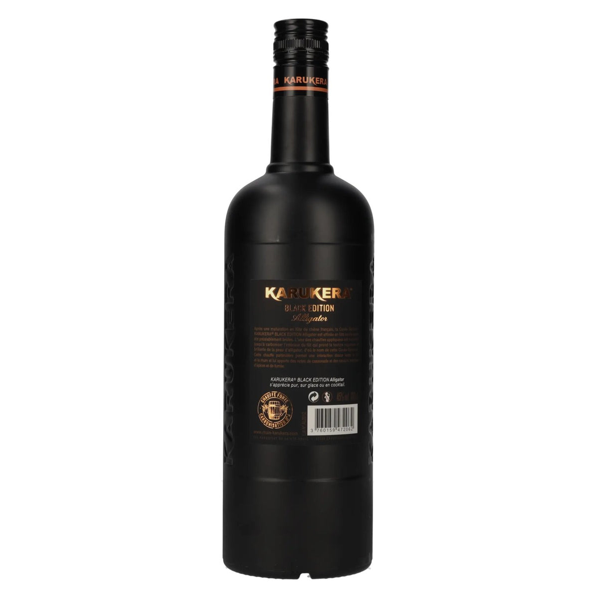 Karukera BLACK EDITION Alligator Rhum Vieux Agricole 45% Vol. 1l