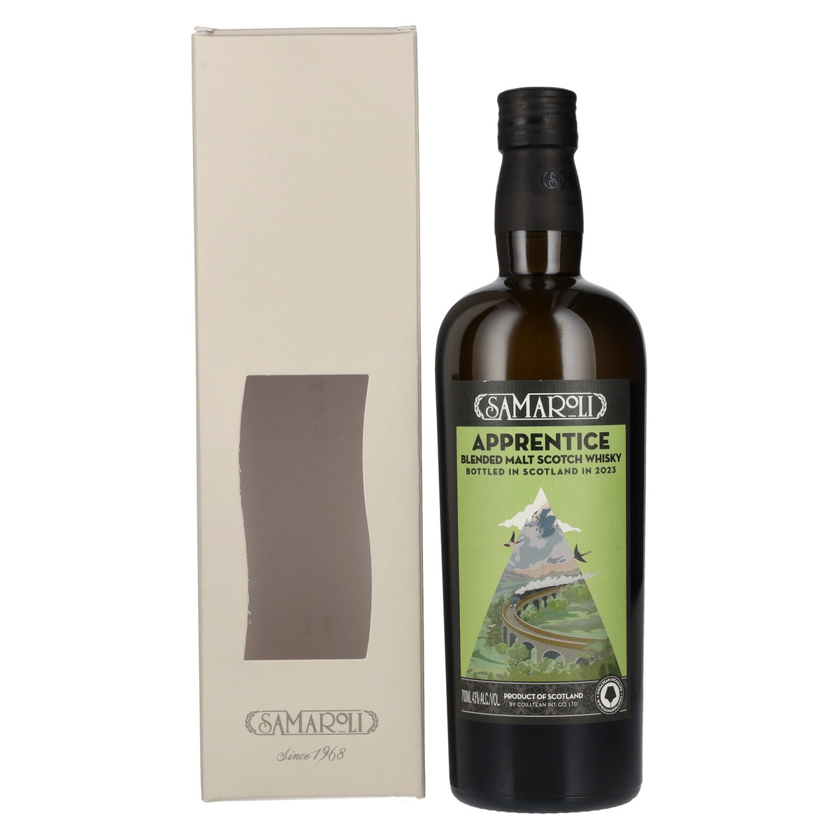 Samaroli APPRENTICE Blended Malt Scotch Whisky 2023 43% ABV 0.7l in a gift box