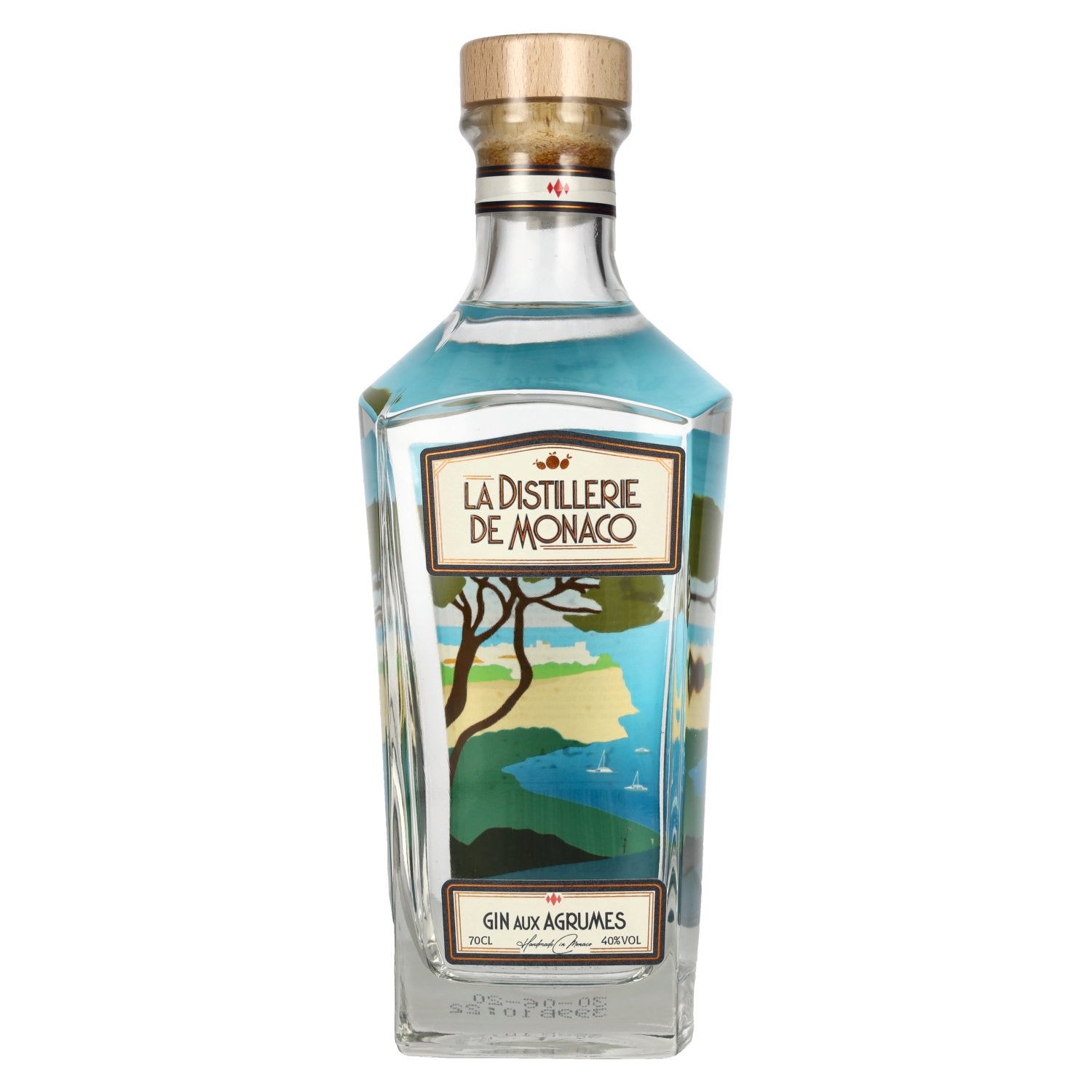 La Distillerie de Monaco Gin Aux Agrumes 40% Vol. 0,7l