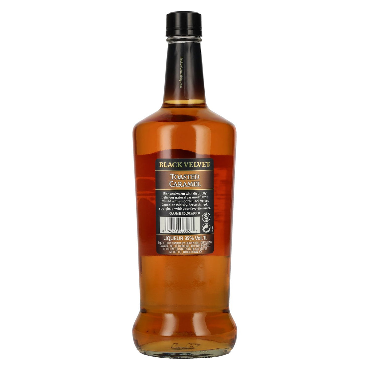 Black Velvet TOASTED CARAMEL Flavored Whisky 35% Vol. 1l