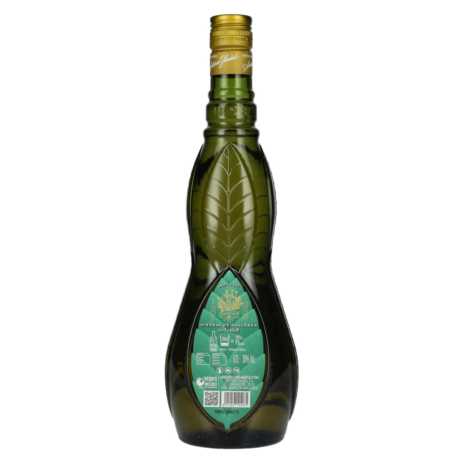 Hierbas Túnel de Mallorca Mezcladas Medium Dry 30% vol. 0,7l