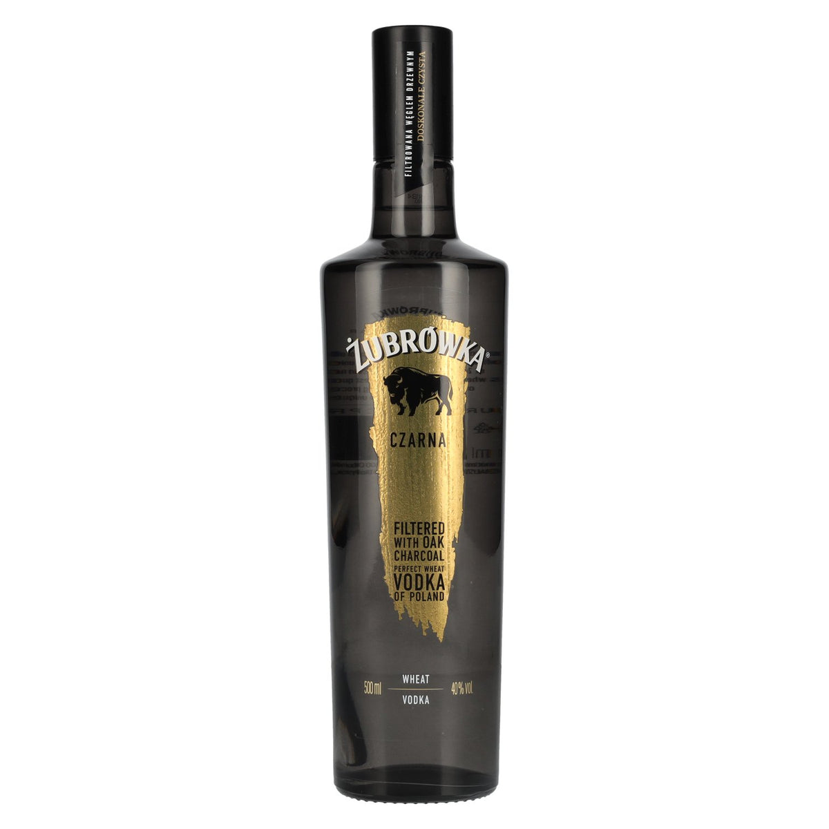 Zubrowka CZARNA Vodka polonaise 40 % vol. 0,5 l