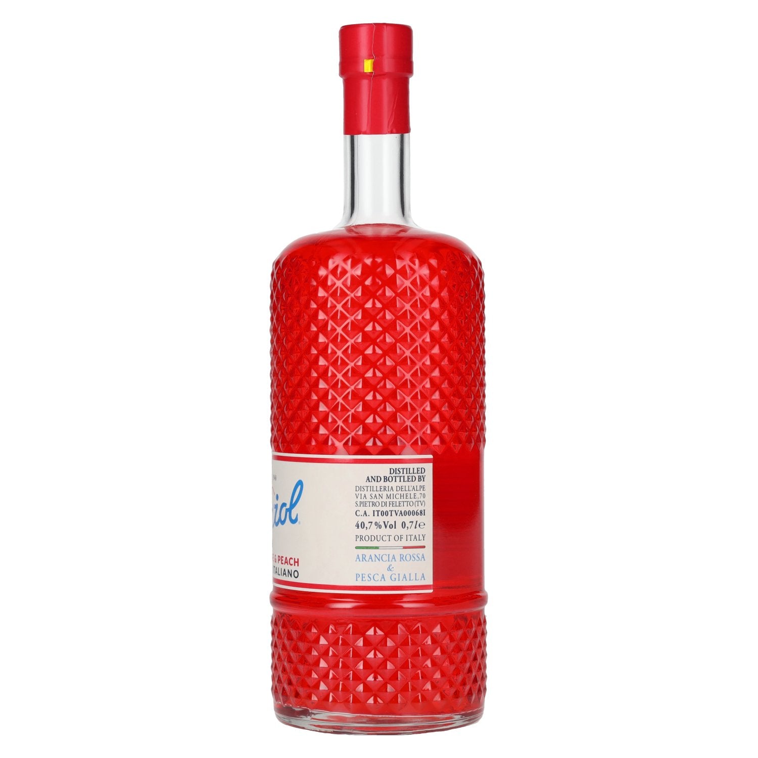 Kapriol BLOOD ORANGE &amp; PEACH Gin Artigianale Italiano 40,7% Vol. 0,7l
