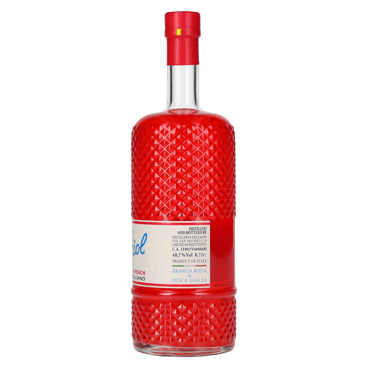 Kapriol BLOOD ORANGE &amp; PEACH Gin artisanal italien 40,7 % vol. 0,7 l
