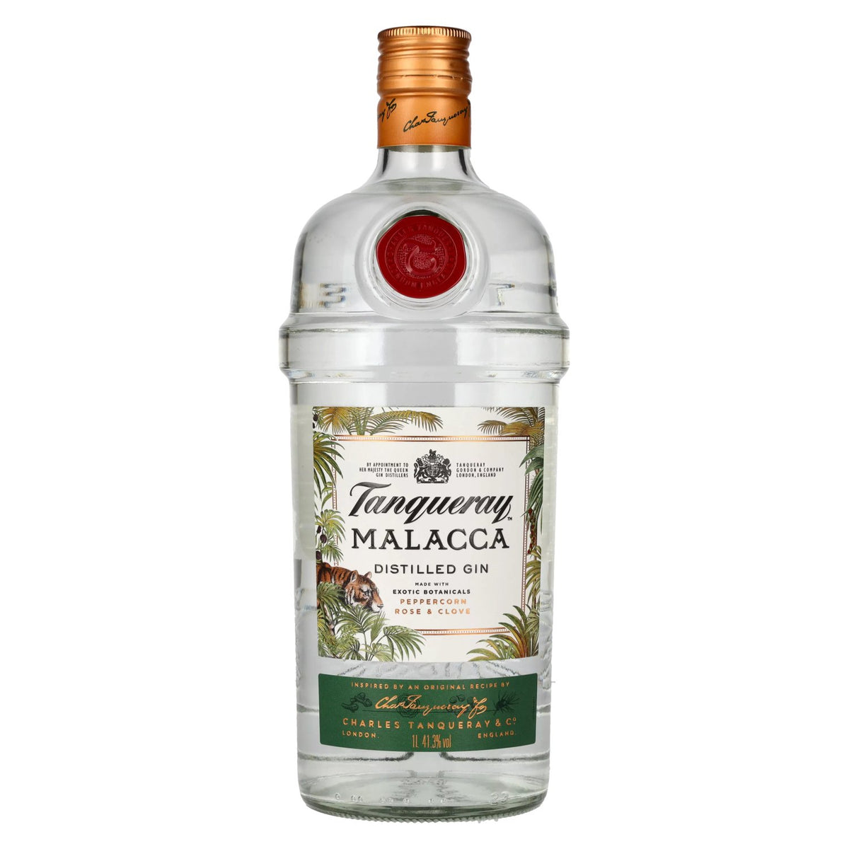 Tanqueray MALACCA Distilled Gin 41,3% vol. 1 l