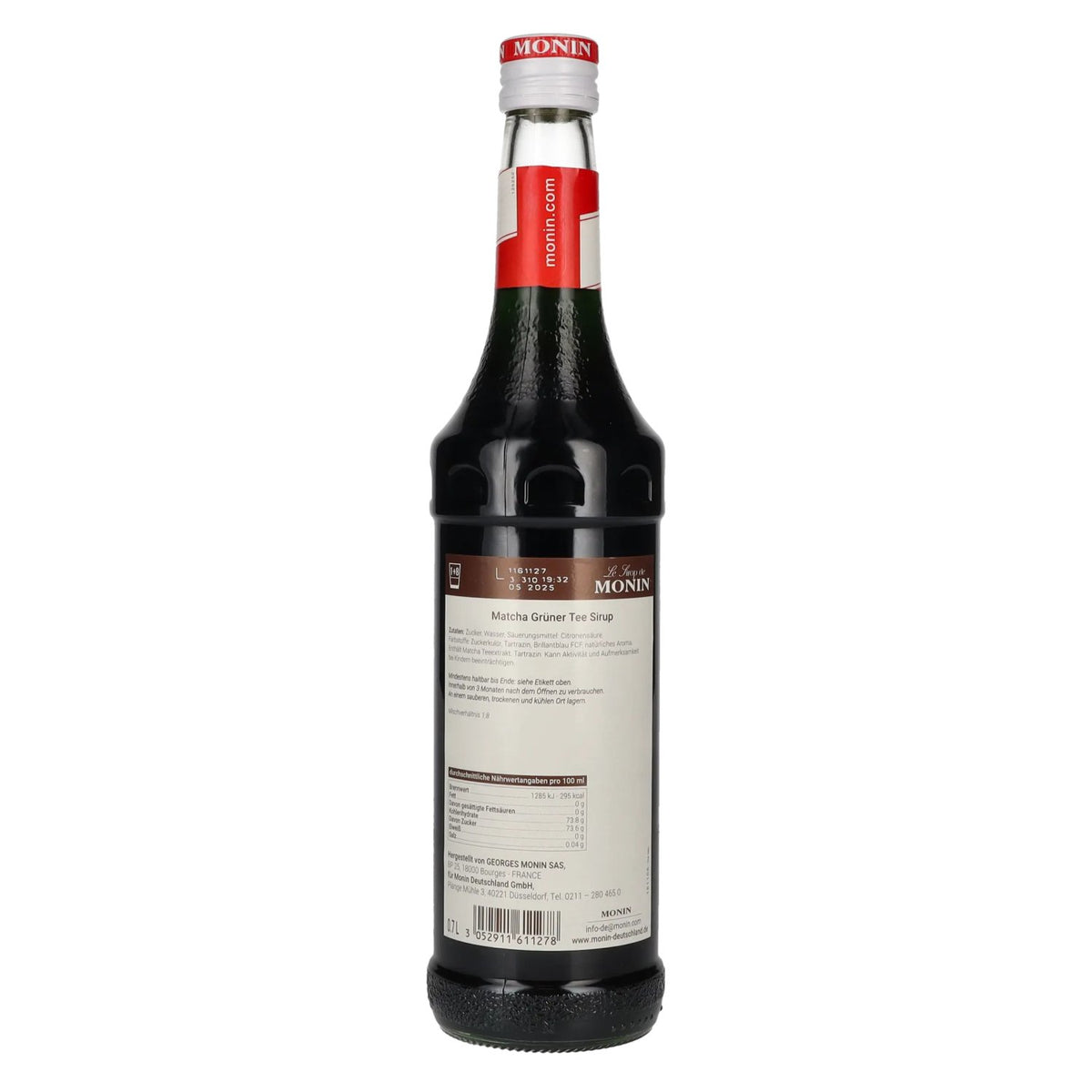 Monin MATCHA Syrup 0.7 litres