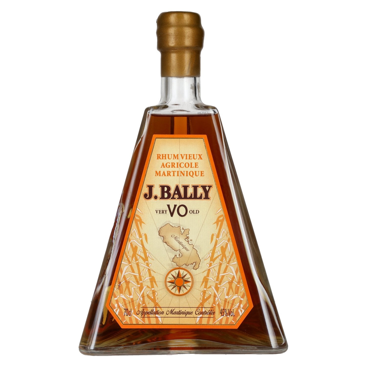 J. Bally Rhum Vieux Agricole Martinique VO 45% vol. 0,7l