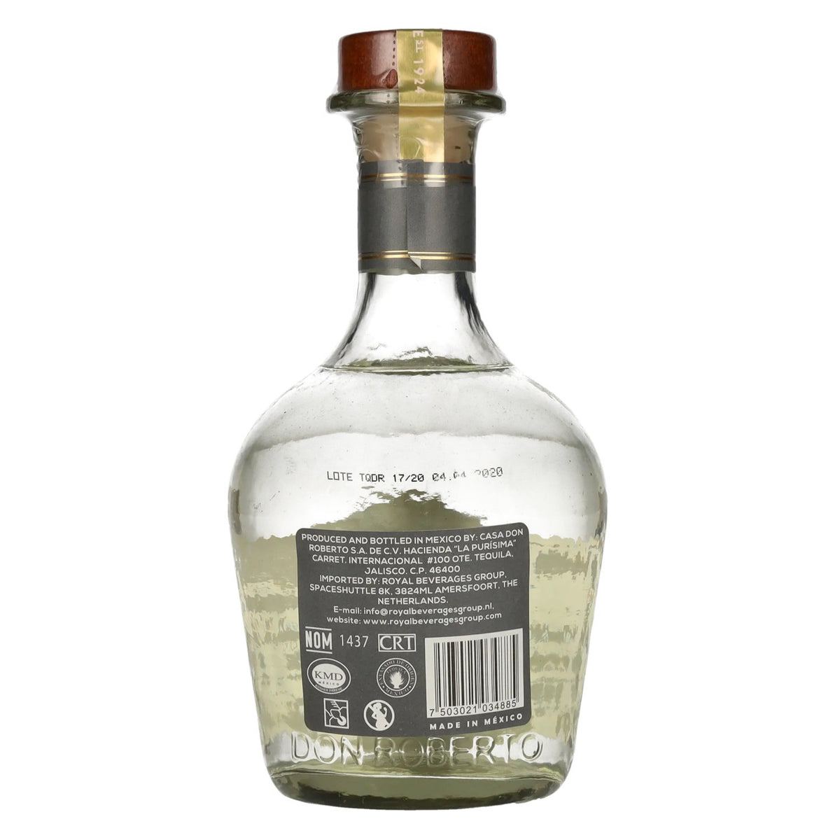 Don Roberto AÑEJO CRISTALINO 100 % agave, 40 % vol., 0,7 l