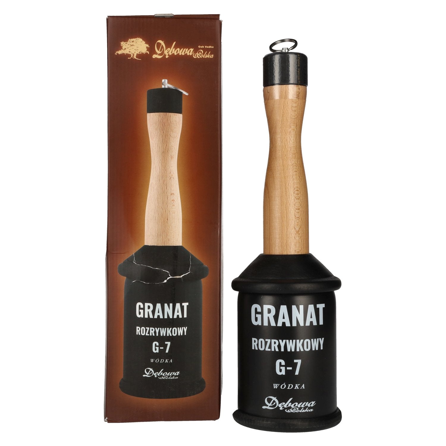 Debowa Wódka Rozrywkowy G-7 Granat 40% Vol. 0,7l in Geschenkbox