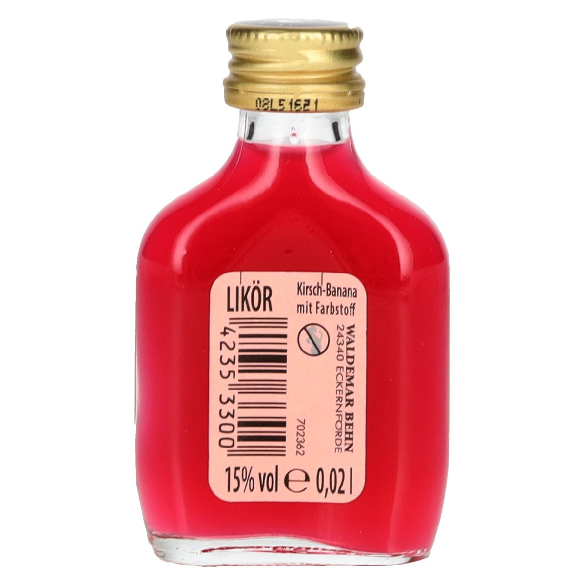 Kleiner Feigling Kers-Banaan 15% vol. 0,02 l