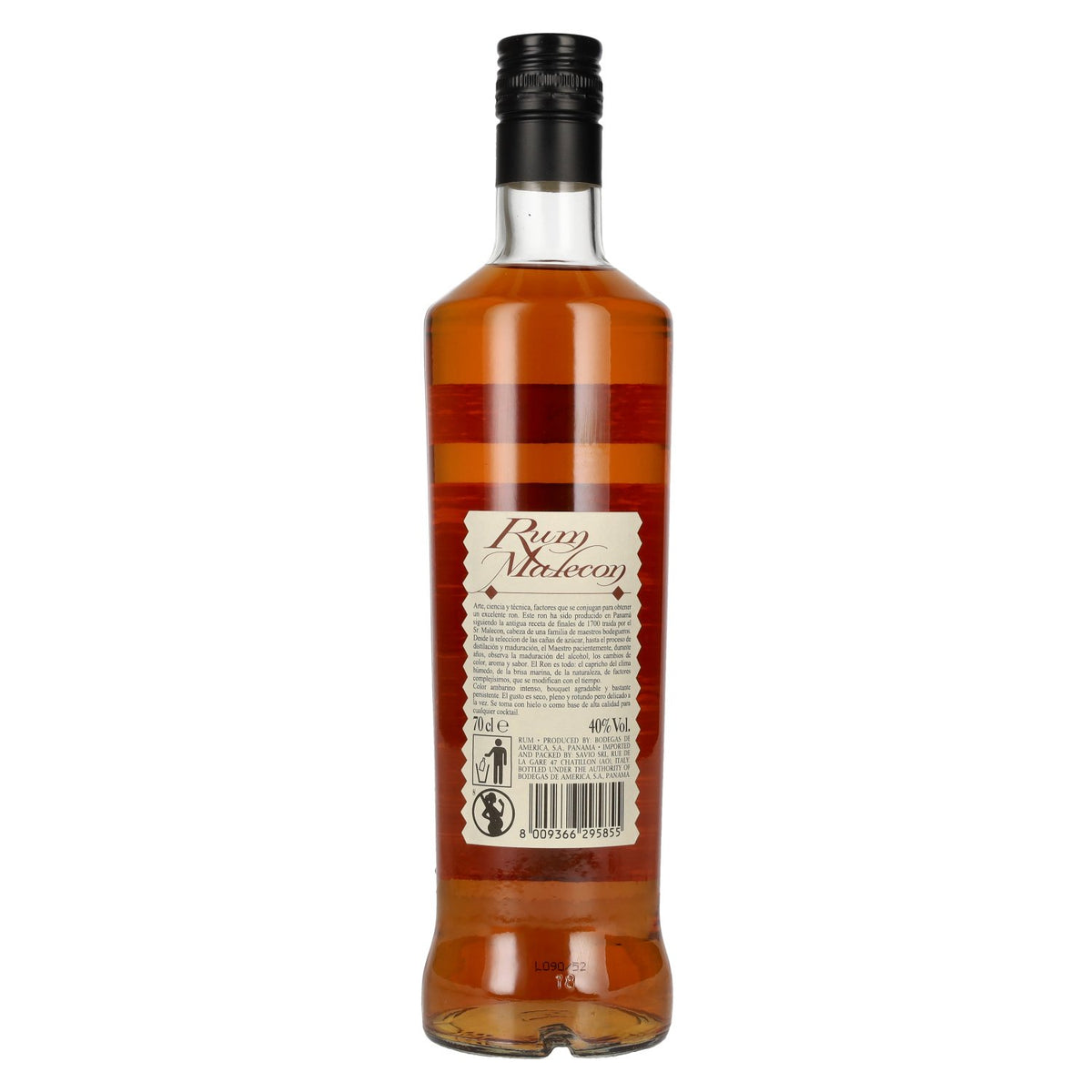 Rum Malecon Añejo 8 ans Gran Reserva 40 % vol. 0,7 l