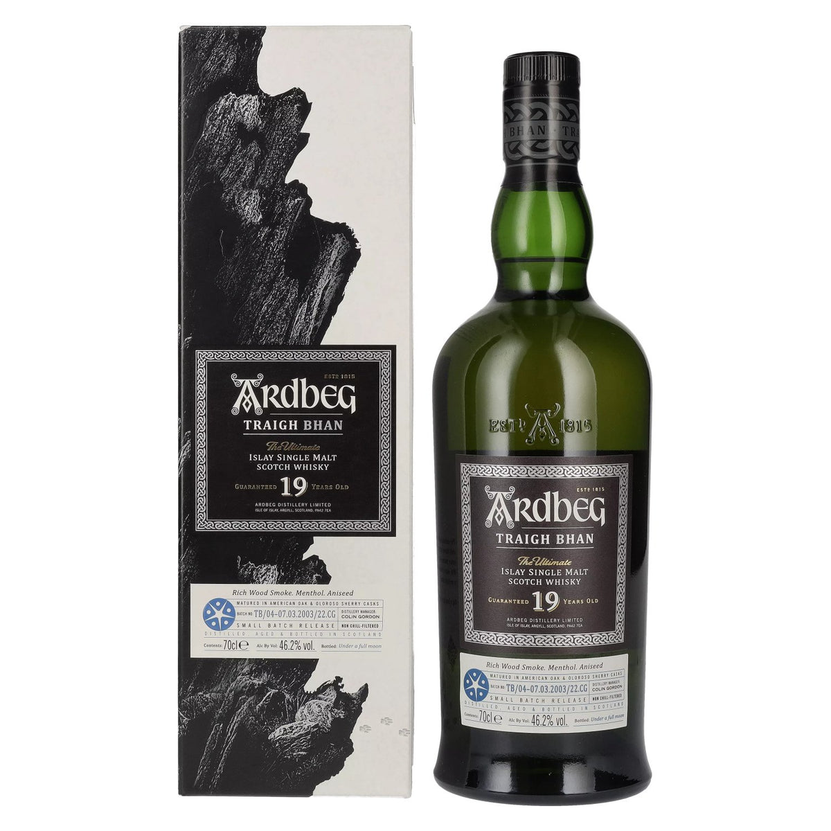 Ardbeg TRAIGH BHAN 19 Years Old Batch No. 4 46,2% Vol. 0,7l in gift box