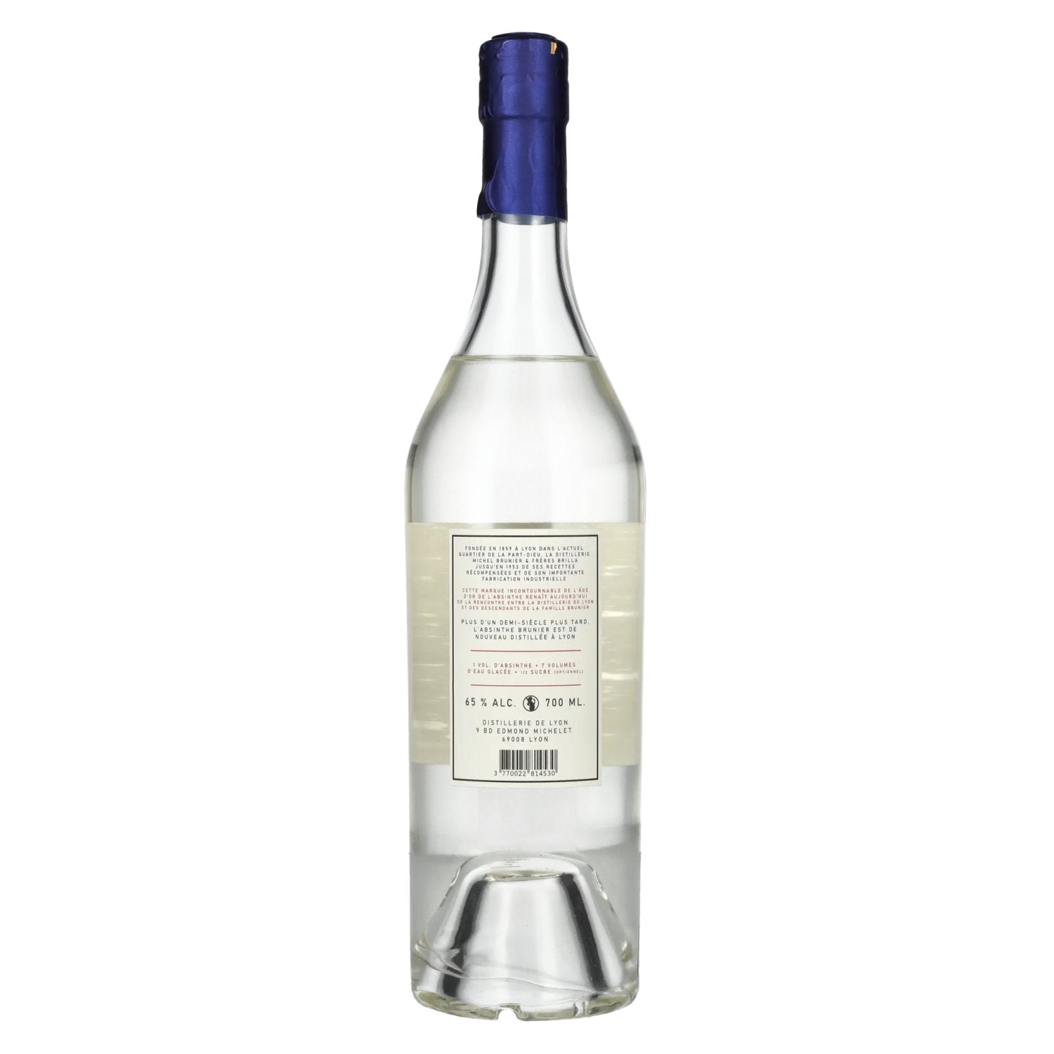 ABSINTHE BRUNIER Michel Brunier &amp; Frères Lyon 65% Vol. 0,7l