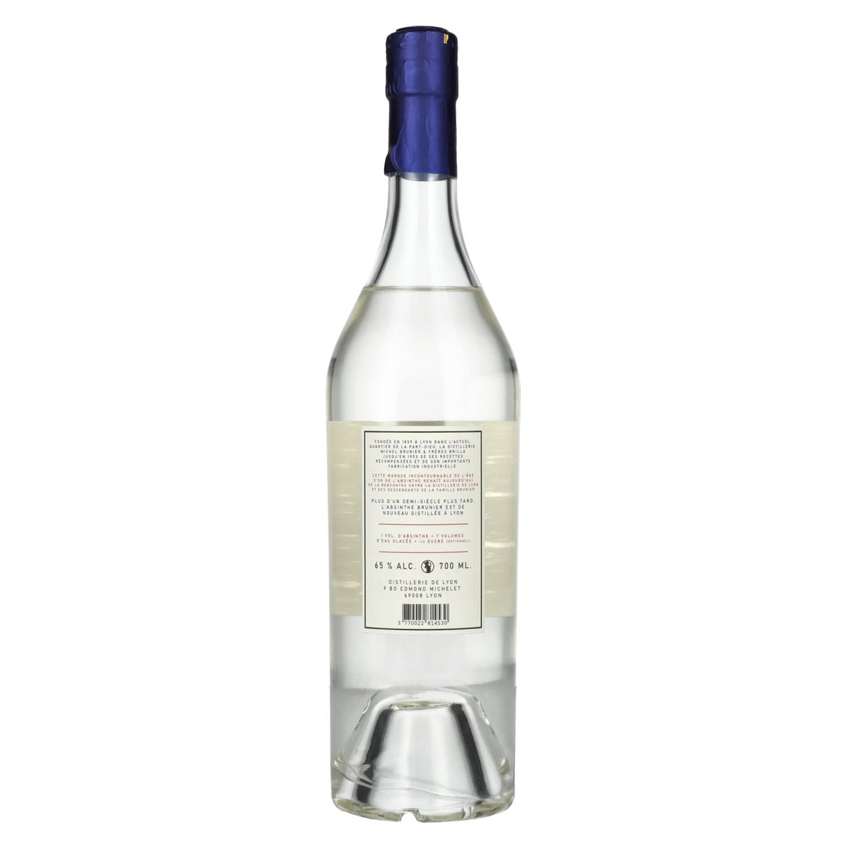 ABSINTHE BRUNIER Michel Brunier & Frères Lyon 65% Vol. 0,7l