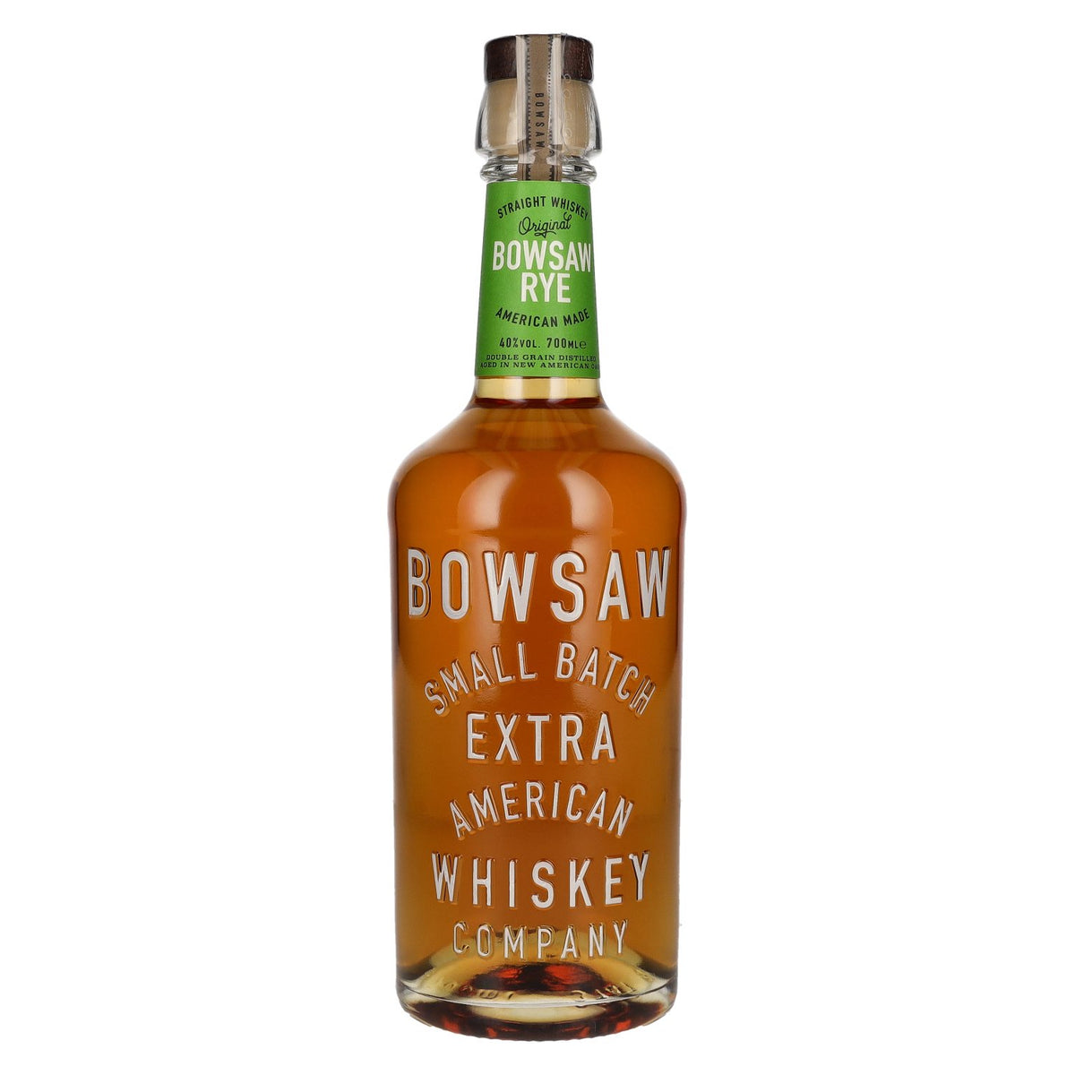 Bowsaw STRAIGHT RYE Small Batch American Whiskey 40 % vol. 0,7 l