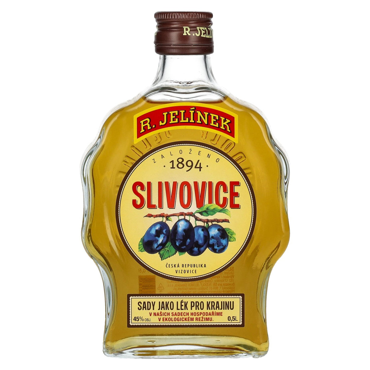 R. Jelínek Slivovice GOLD Plum 45% vol. 0.5l